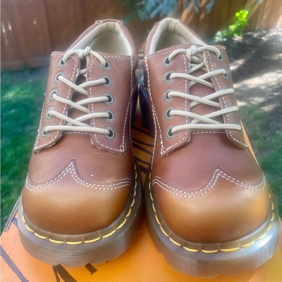 Rare Dead-stock Dr. Martens #12280 Vintage Floral Splat Wingtip Oxfords 8-8.5 - Picture 9 of 15